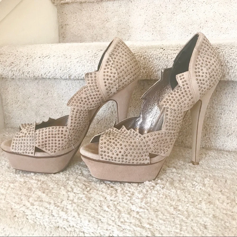 Jeffrey Campbell Turner rhinestone embellished platform pump 7